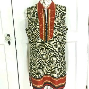 🐙Charter Club Marrakesh Tunic NWT.